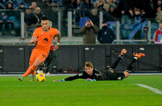 Serie A -Gigantisk fejl sendte Inter på sejrskurs i Rom