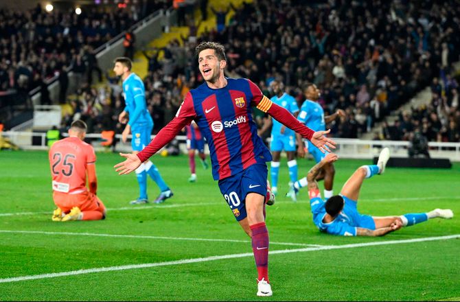 La Liga -Sergi Roberto færdig i Barcelona