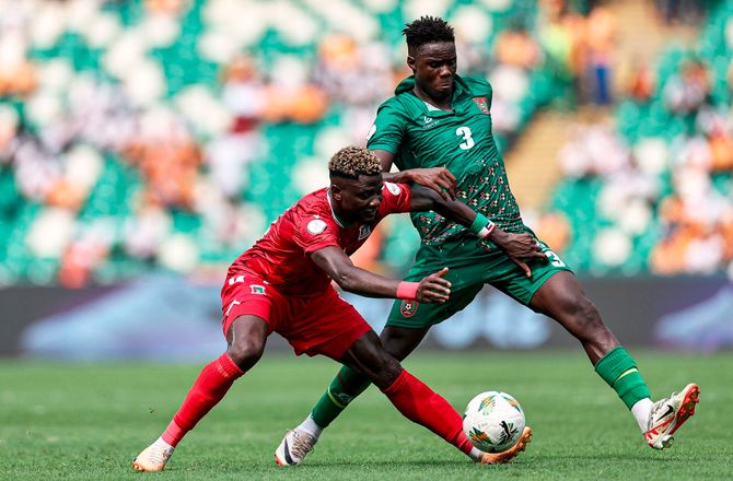 International -Første start for Franculino ved AFCON endte med et hårdt nederlag