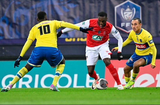 Coupe de France -Daramy assisterede forgæves i stor Reims-skuffelse