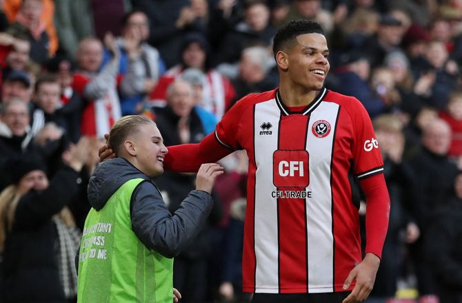 Sheffield United U21 -Osula var i målhumør for Sheffields U21-mandskab