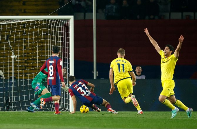 La Liga -Villarreal ydmygede Barcelona i vildt 8 måls-opgør 