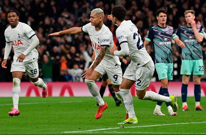 Premier League -Tottenham sænkede Brentford i medrivende opgør
