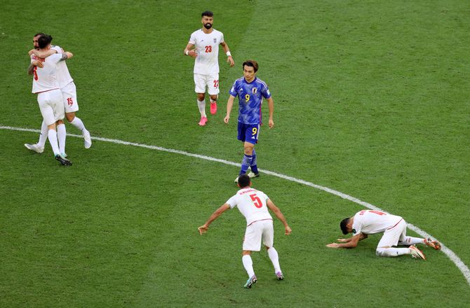 Asian Cup -Japan er ude af Asian Cup efter sent iransk straffemål