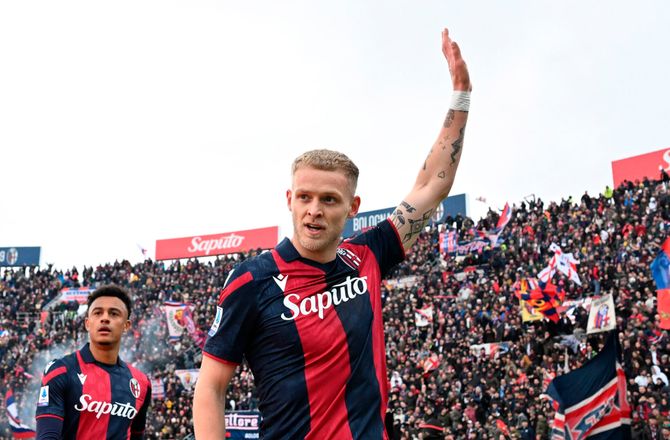 Serie A -Odgaard hædres efter scoring 
