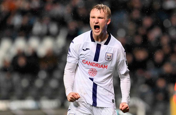 Jupiler Pro League -Dolberg på tavlen igen: Seks vilde minutter gav Anderlecht sejr