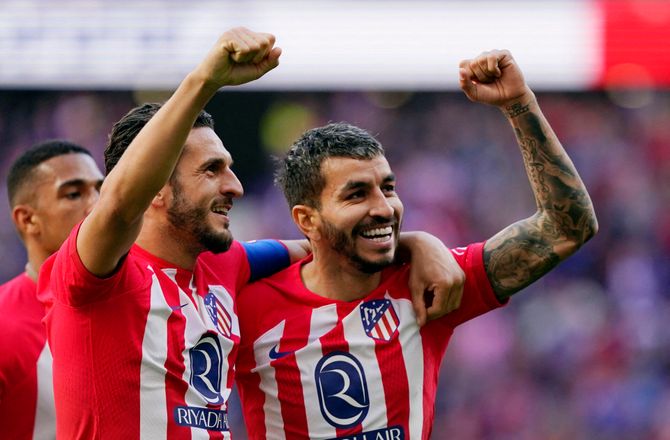 La Liga -Efter 469 kampe: Atletico Madrid sælger Angel Correa