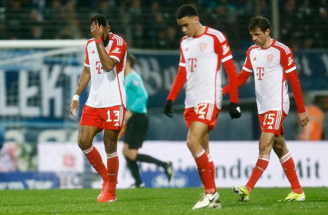 Bundesliga -Første gang i ni år: Kriseramte Bayern tabte igen