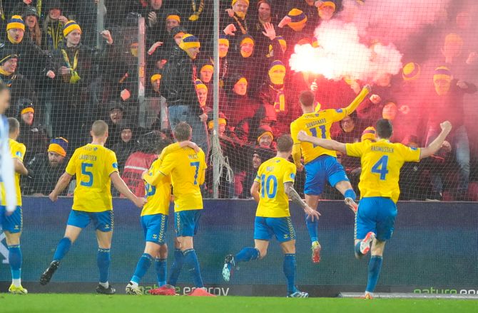 3F Superliga -Vilde Vallys brillerede i sikker Brøndby-sejr over OB