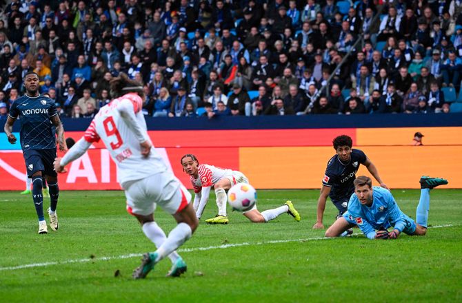 Bundesliga -Yussuf Poulsen blev afgørende: Nyder alle minutter