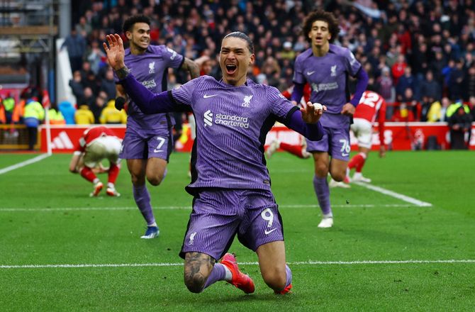 Premier League -Vilde scener: Nunez reddede Liverpool i allersidste sekund