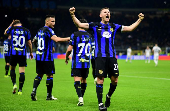 Serie A -Inter fortsatte guldkursen mod Frendrup og co.