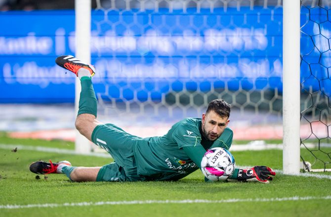3F Superliga -Hvidovre-keeper stopper: Ikke det rigtige match 