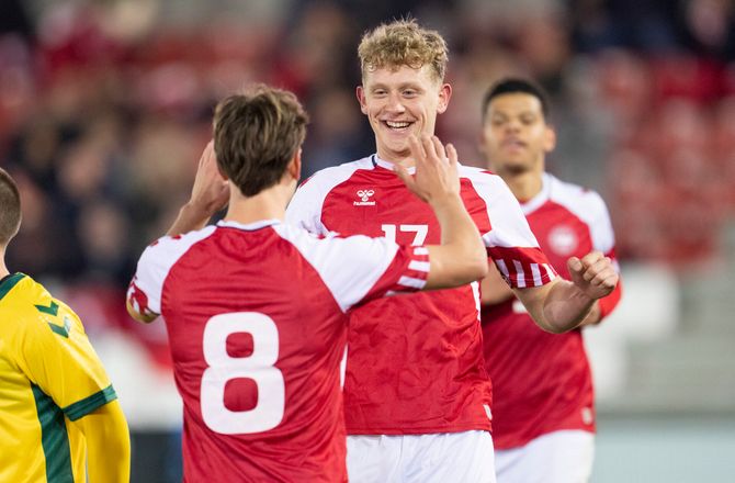 EM U21 -Stort skridt mod EM: FCM-profil strålede i dansk sejr