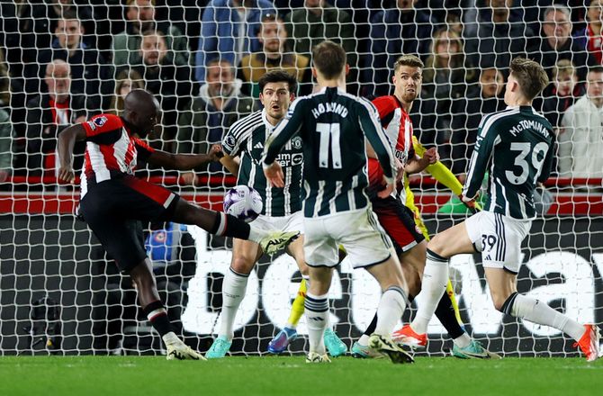 Premier League -SLUT: Brentford - Manchester United minut for minut