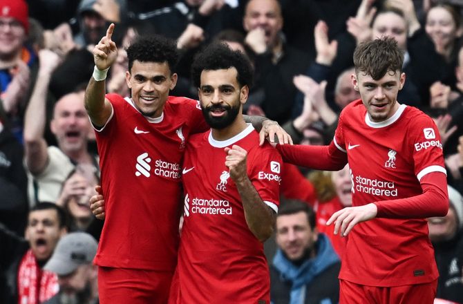 Liverpool -Salah hylder tidligere holdkammerat: Vi var heldige at have dig