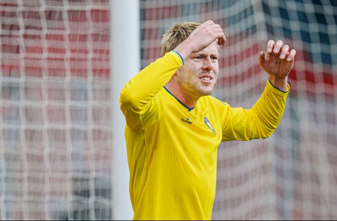 3F Superliga -Vallys har været utilfreds: Jeg skal være bedre