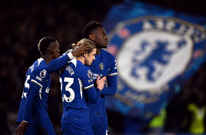 Premier League -SLUT: Chelsea - Manchester United minut for minut