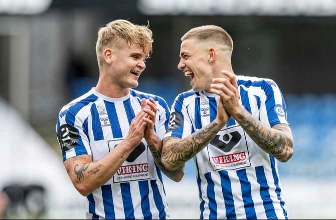 International -Esbjerg-træner lykønsker Strunck: Altid en helhjertet indsats