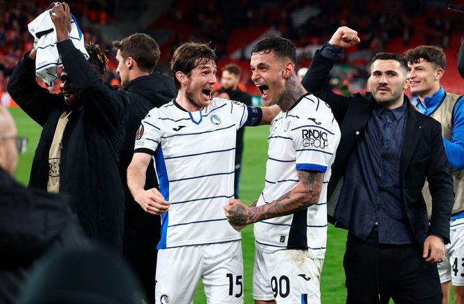 Europa League -Atalanta jubler: Det er historisk!