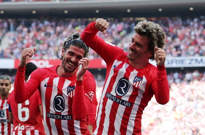 La Liga -Atletico Madrid går tilbage til sit gamle logo