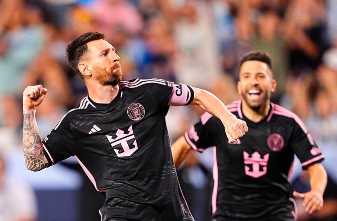 Major League Soccer -Messi leverede genialiteter i Inter Miami-sejr