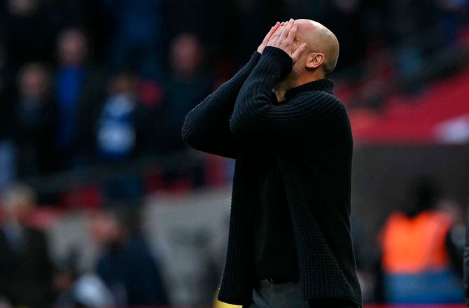 FA Cup -Pep raser midt i jubel: Det er uacceptabelt