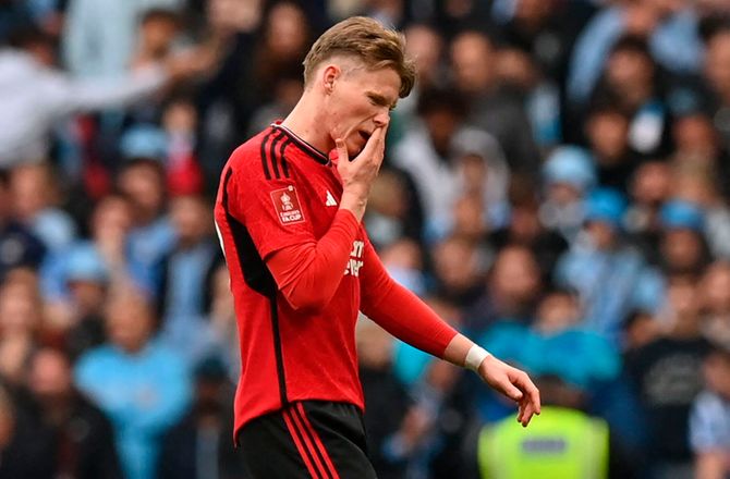 Premier League -McTominay afviser: Ikke Manchester Uniteds skyld 
