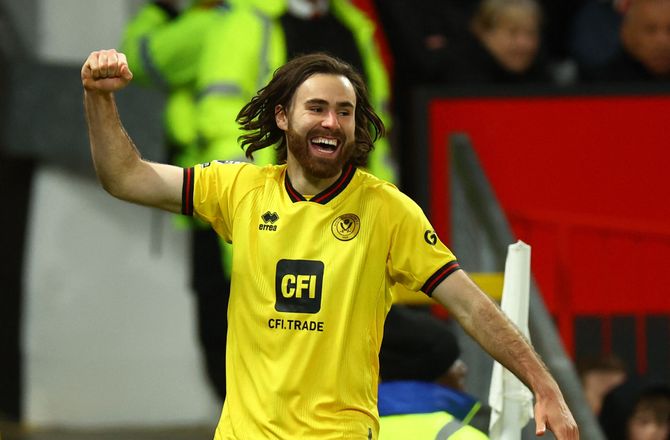 Premier League -Ben Brereton Diaz vender tilbage til Sheffield United 