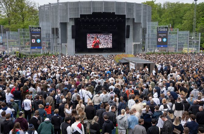 3F Superliga -Guldfeberen raser: Nyt storskærmsarrangement i Aarhus