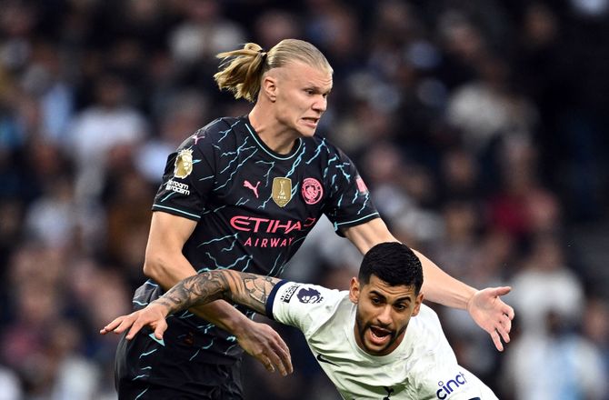 Premier League -Haaland bombede City til matchbold