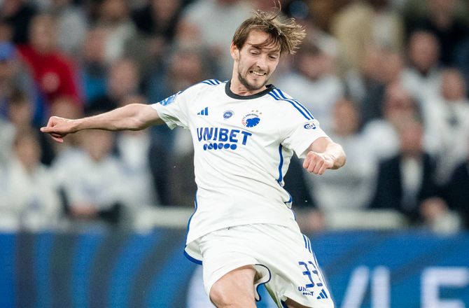 3F Superliga -FCK forlænger med Rasmus Falk