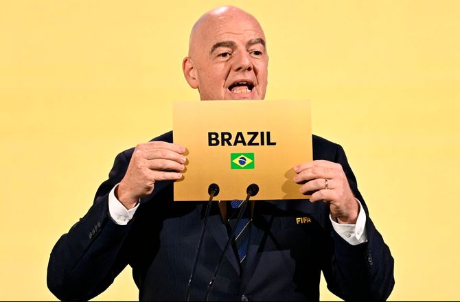 VM 2023 -Brasilien bliver værter for kvinde-VM 
