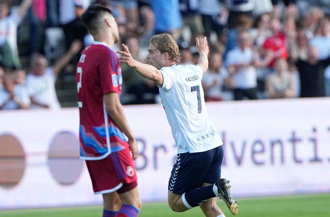 3F Superliga -Madsen på trods af hattrick: Spillede ikke vildt godt