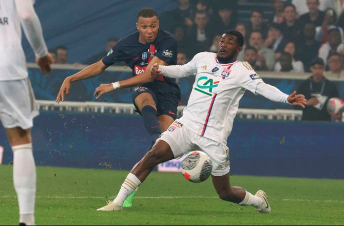 Coupe de France -Mbappé sluttede af med et trofæ 
