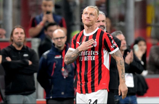 Serie A -Rørt Kjær siger farvel i Milan: På fire år blev I familie