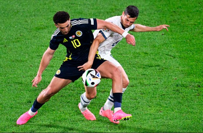 Nations League A -Che Adams melder afbud til Skotlands landshold