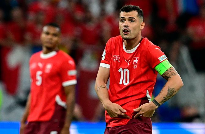 EM -Xhaka håber på større respekt for Schweiz