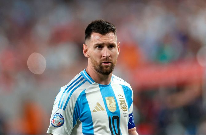 Copa Argentina -Messi sendte Argentina i finalen