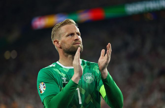 Danmark -Landstræneren: Schmeichel står mod Schweiz