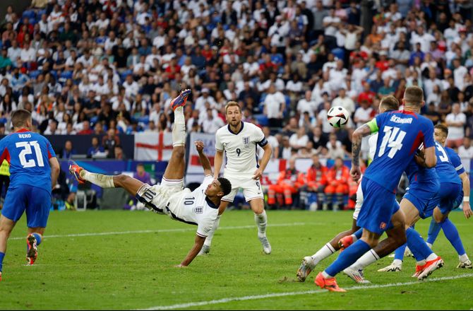 EM -SLUT: England - Slovakiet minut for minut