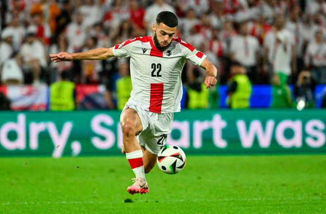 Ligue 1 -Lyon betaler 138 mio. kr. for georgisk EM-topscorer