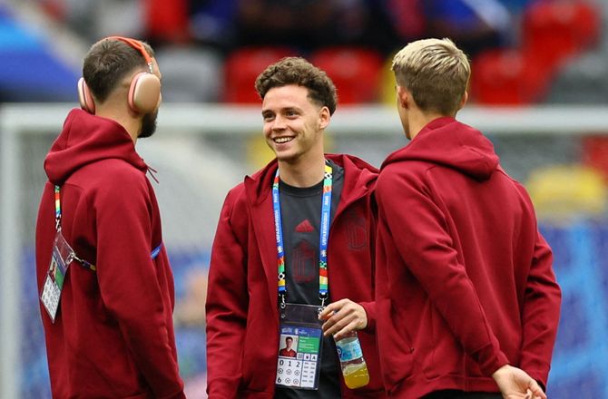 Nations League A -Belgisk back misser brag mod Frankrig