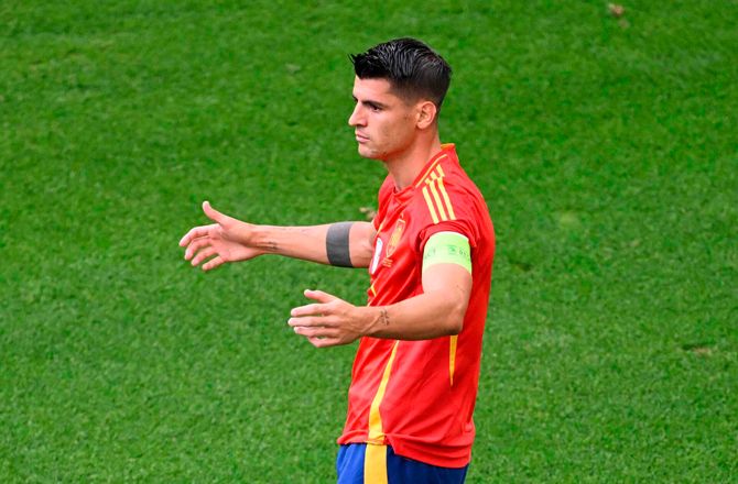 UEFA Nations League A -Morata er klar til Danmark-brag