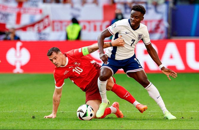 EM -Saka mindes Xhaka: Han er en dejlig person