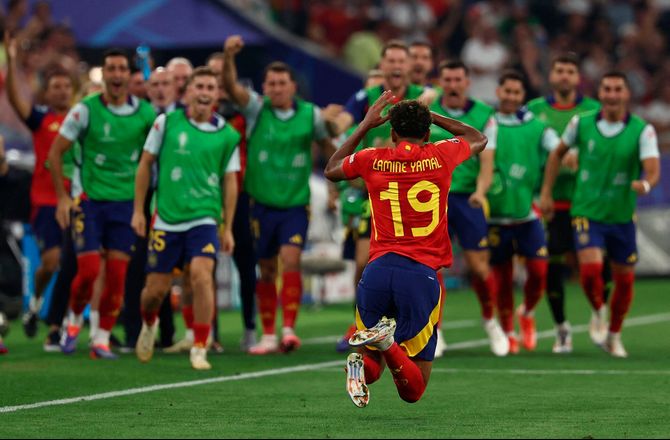 EM -Magiske Yamal dundrede Spanien i finalen
