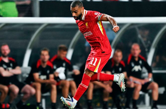 Premier League -Salah imponerer Slot: Åbenbart normalt for ham