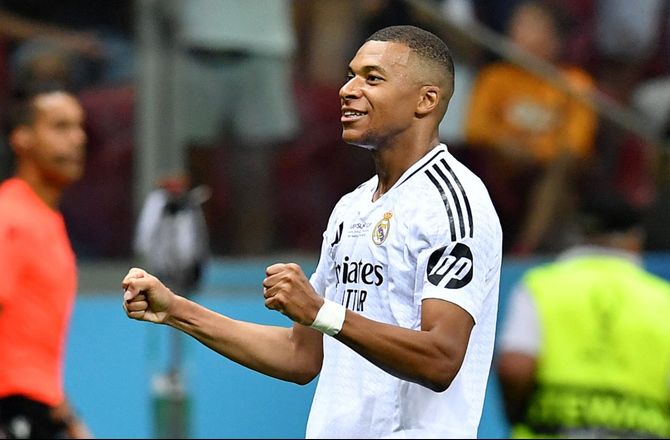 UEFA Supercup -Se det ske: Mbappé scorer i sin Real-debut