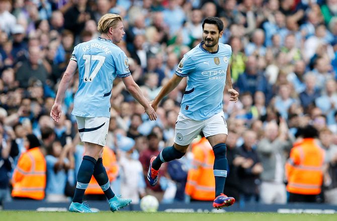 Premier League -Gündoğan om De Bruyne-exit: Vil jeg ikke vænne mig til 