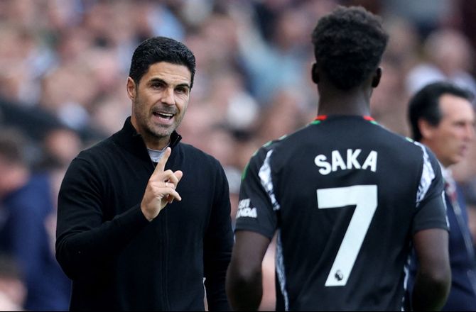 Premier League -Arteta om Saka-forlængelse: Vil jeg elske